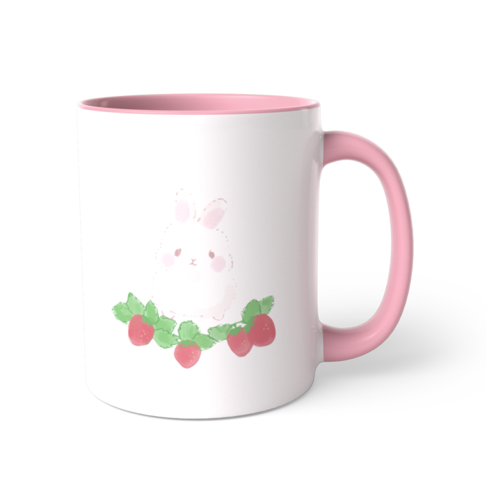 ツートンカラーマグカップ - 直径 8.2cm / 高さ 9.5cm