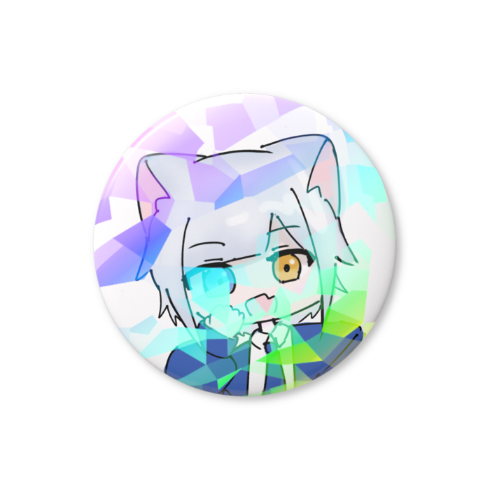 ホログラム缶バッジ - 44mm