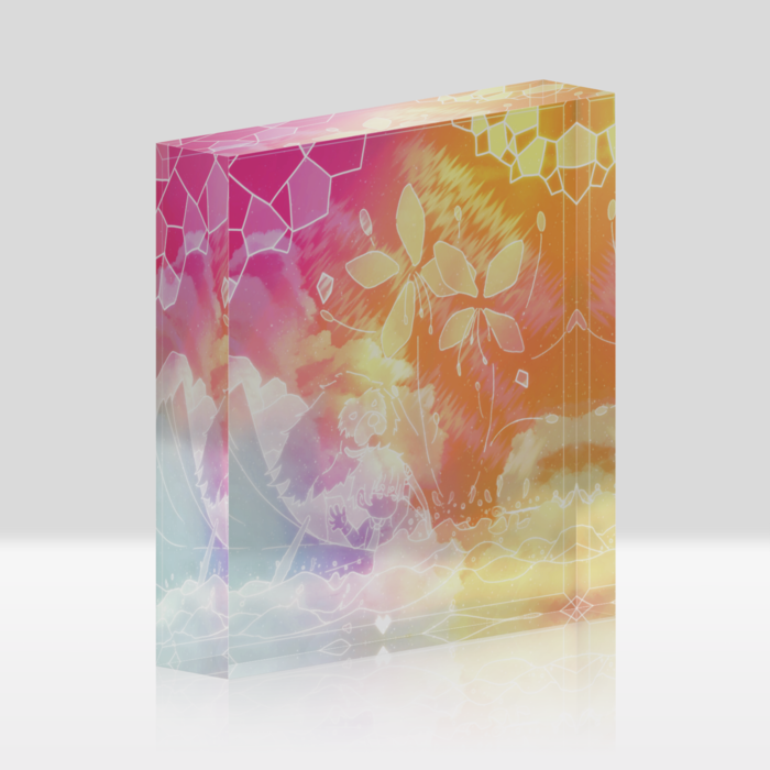 アクリルブロック - 100x100mm