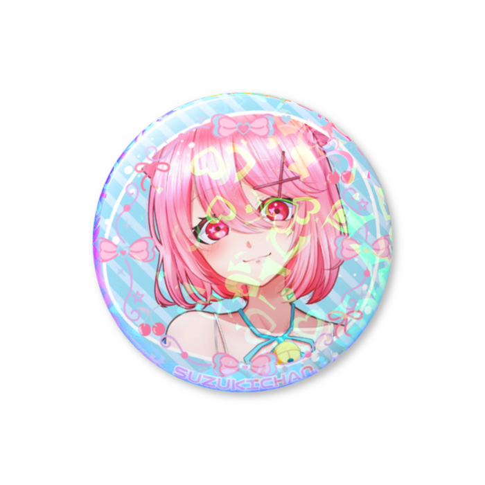 ホログラム缶バッジ A