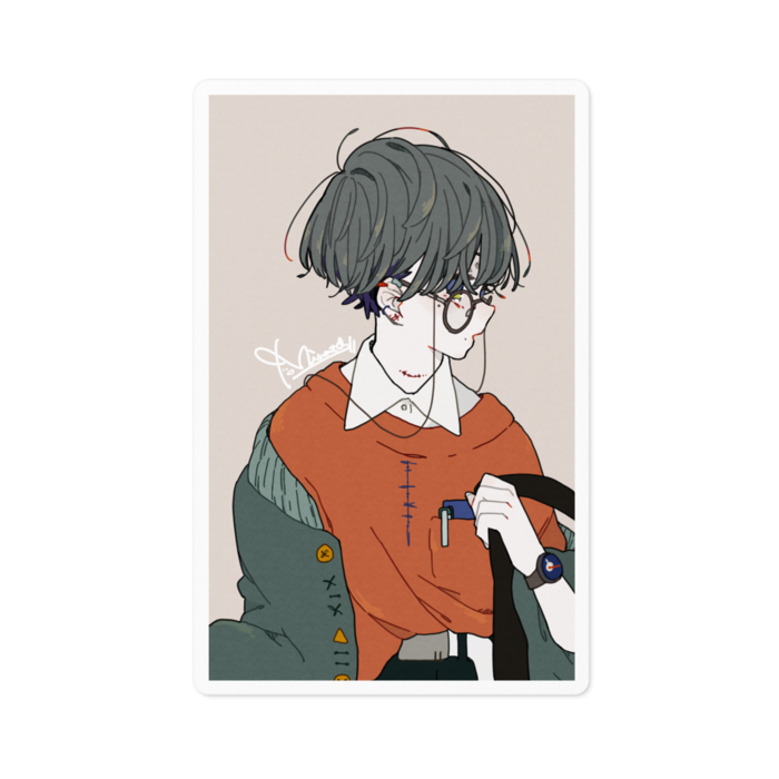 ステッカー - 100 x 100 (mm)