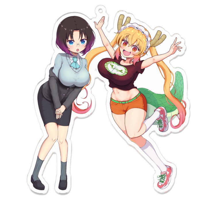 アクリルキーホルダー - 100 x 100 (mm)