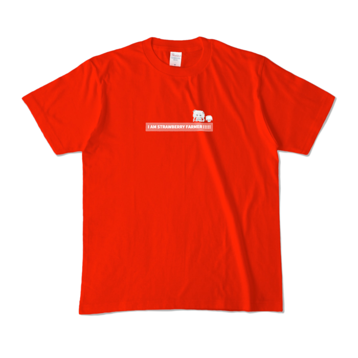 カラーTシャツ - M - レッド (濃色)