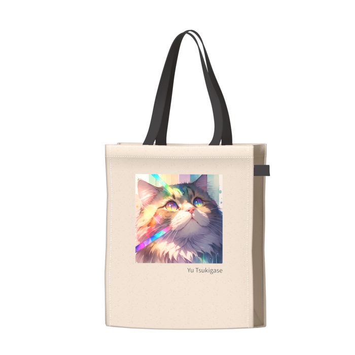 ツートンカラーバッグ - ブラック - W34 × H41 × D14cm