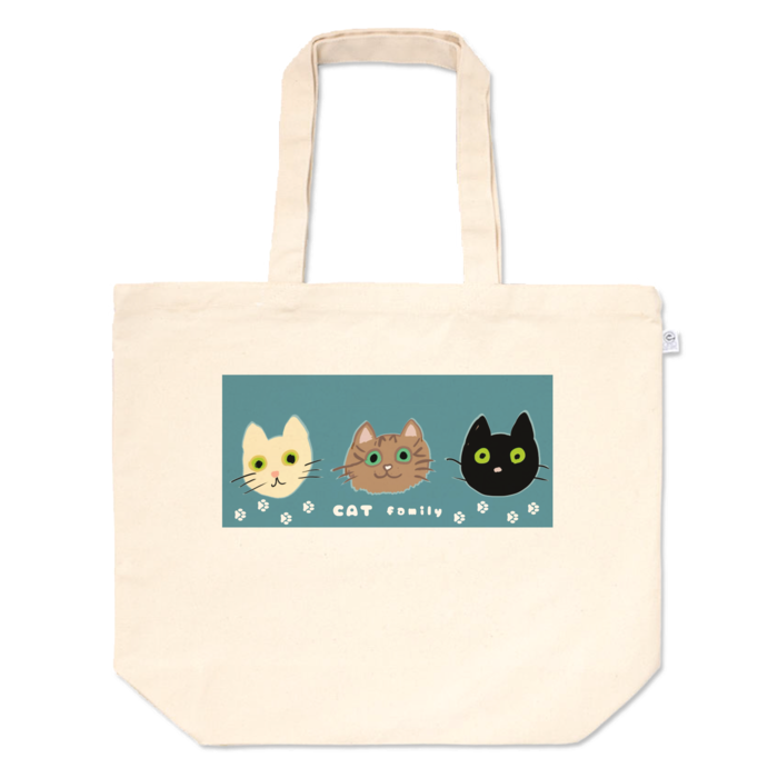 トートバッグ - L - プリント面積中