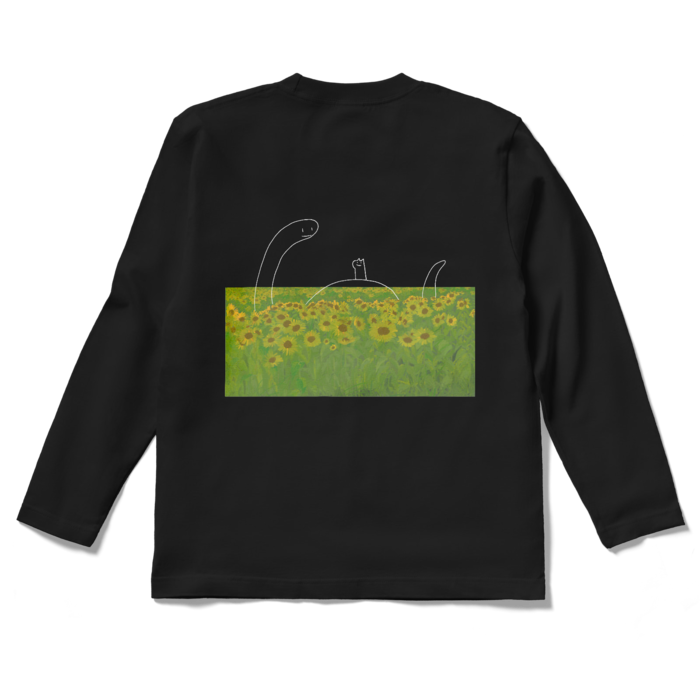 ロングスリーブTシャツ - S - ブラック