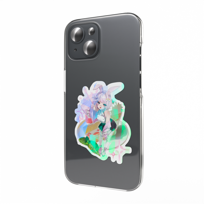 ホログラムスマホステッカー - 縦