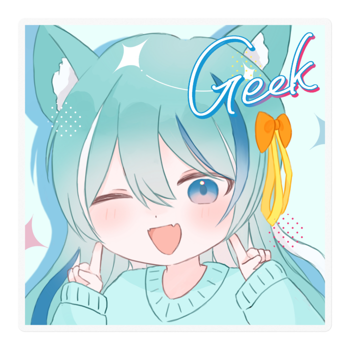 ステッカー - 100 x 100 (mm)