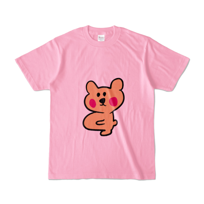 カラーTシャツ - S - ピーチ (淡色)
