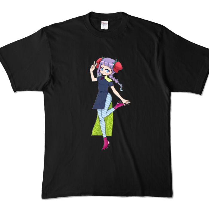 カラーTシャツ - XL - ブラック (濃色)