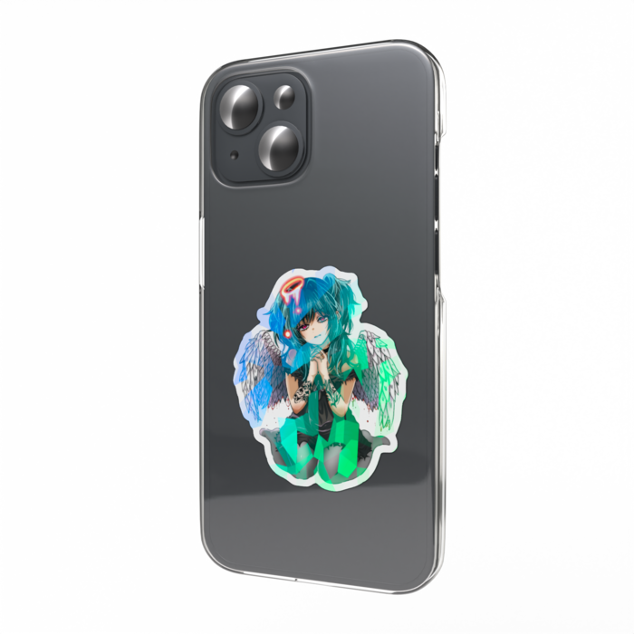 ホログラムスマホステッカー - 縦