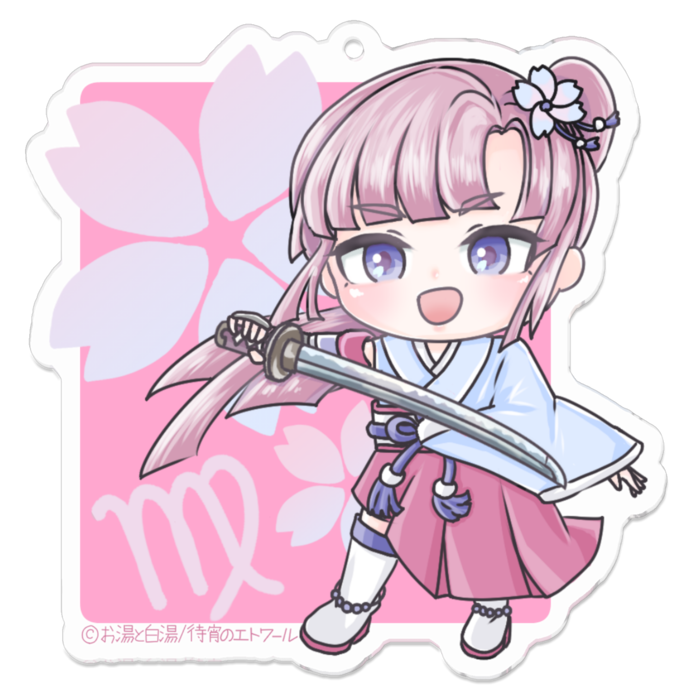 アクリルキーホルダー - 70 x 70 (mm)