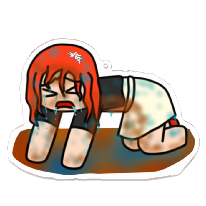 アクリルキーホルダー - 100 x 100 (mm)