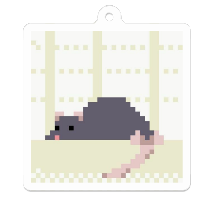 アクリルキーホルダー - 50 x 50 (mm)