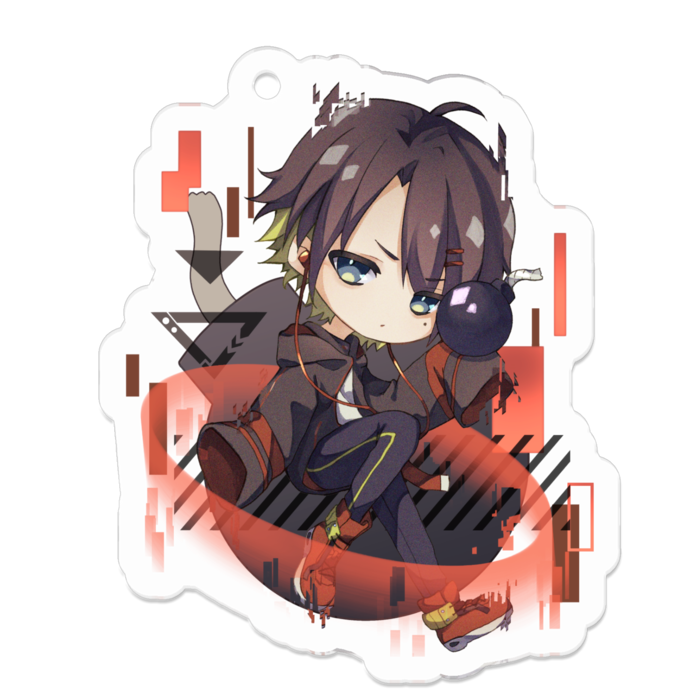 アクリルキーホルダー - 50 x 50 (mm)