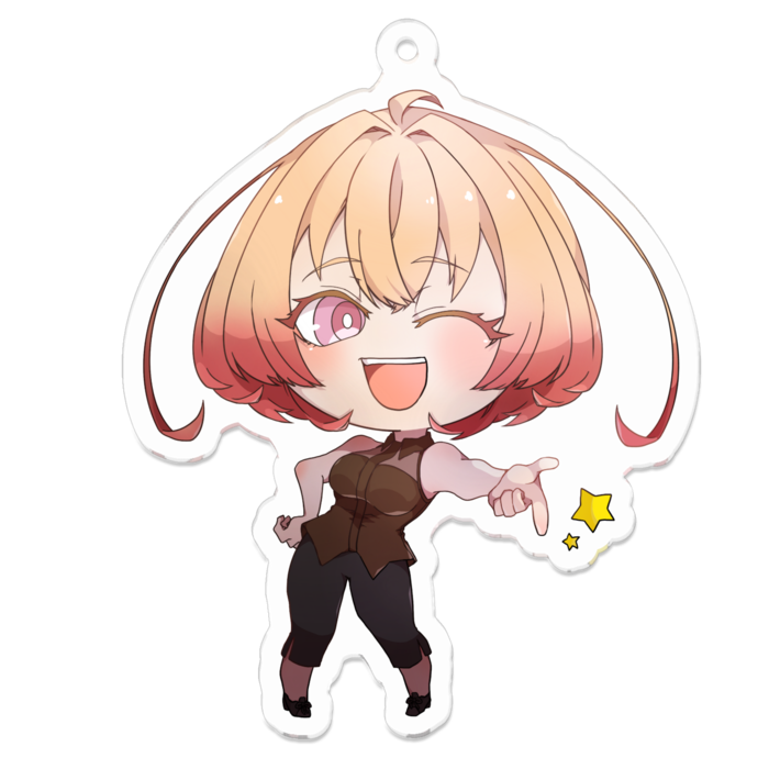 アクリルキーホルダー - 70 x 70 (mm)