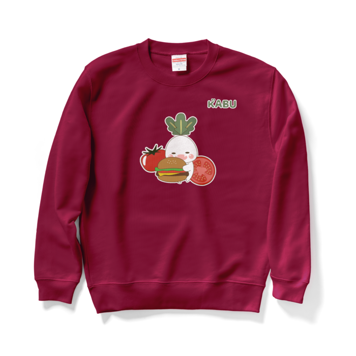 スウェット - M - バーガンディ