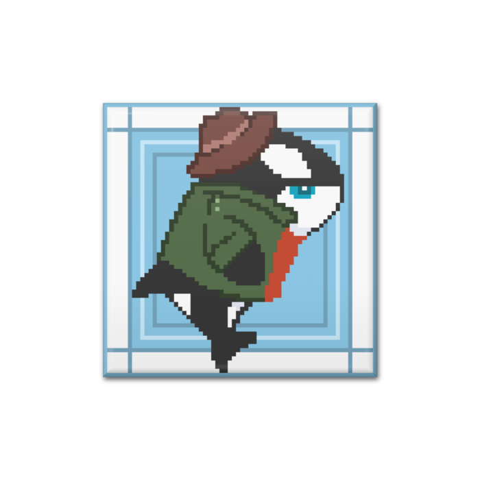 缶バッジ - 四角形40mm