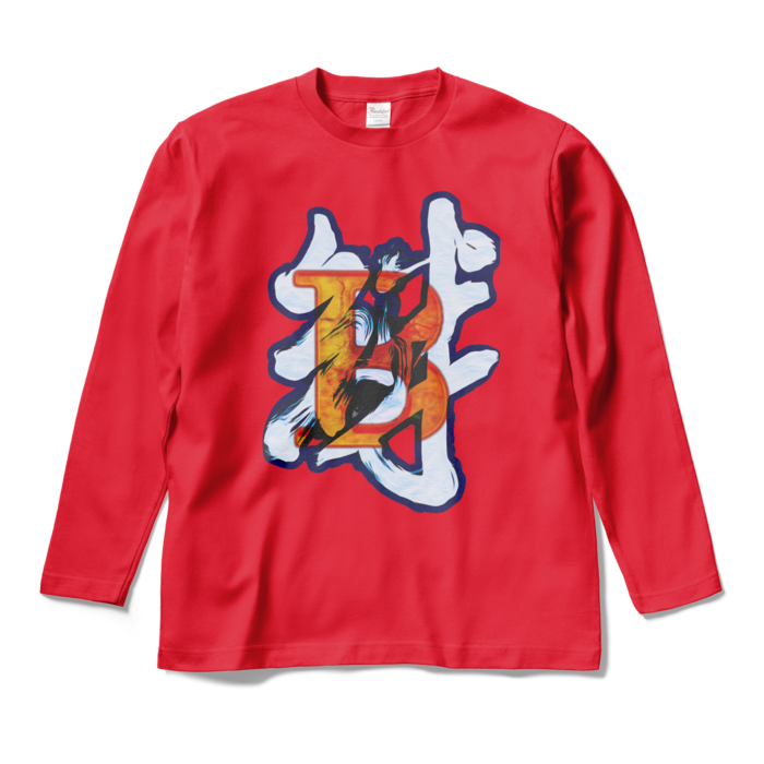 ロングスリーブTシャツ - M - レッド