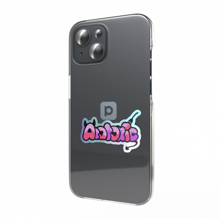 オーロラスマホステッカー - 縦