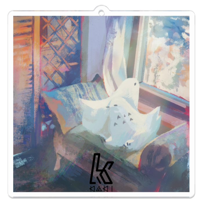 アクリルキーホルダー - 70 x 70 (mm)