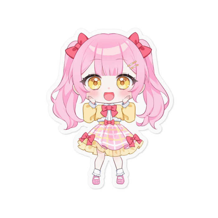 ステッカー - 100 x 100 (mm)