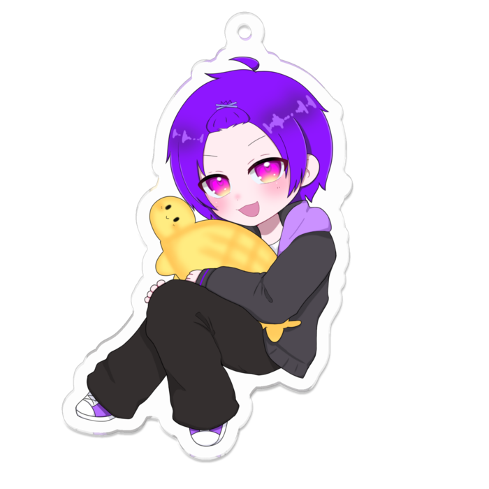 アクリルキーホルダー - 70 x 70 (mm)