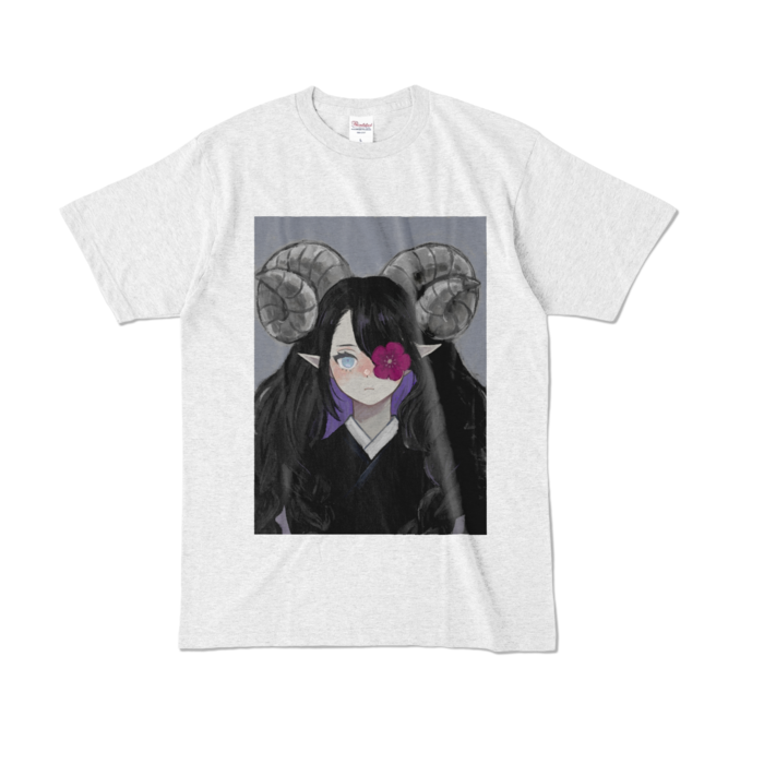 カラーTシャツ - L - アッシュ (淡色)
