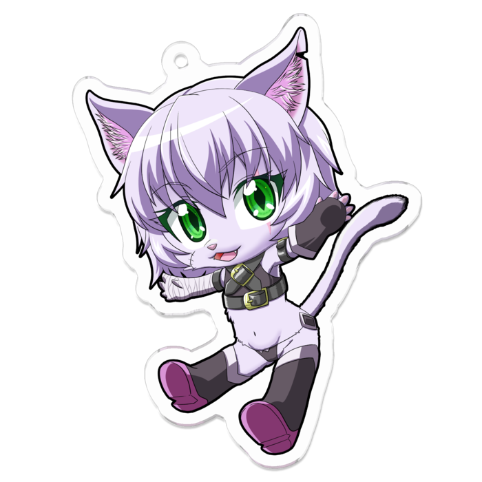 アクリルキーホルダー - 70 x 70 (mm)