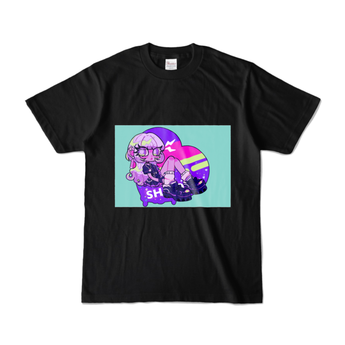 カラーTシャツ - S - ブラック (濃色)