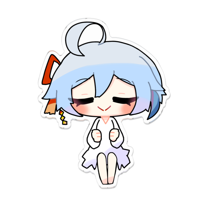 アクリルバッジ - 100 x 100 (mm)