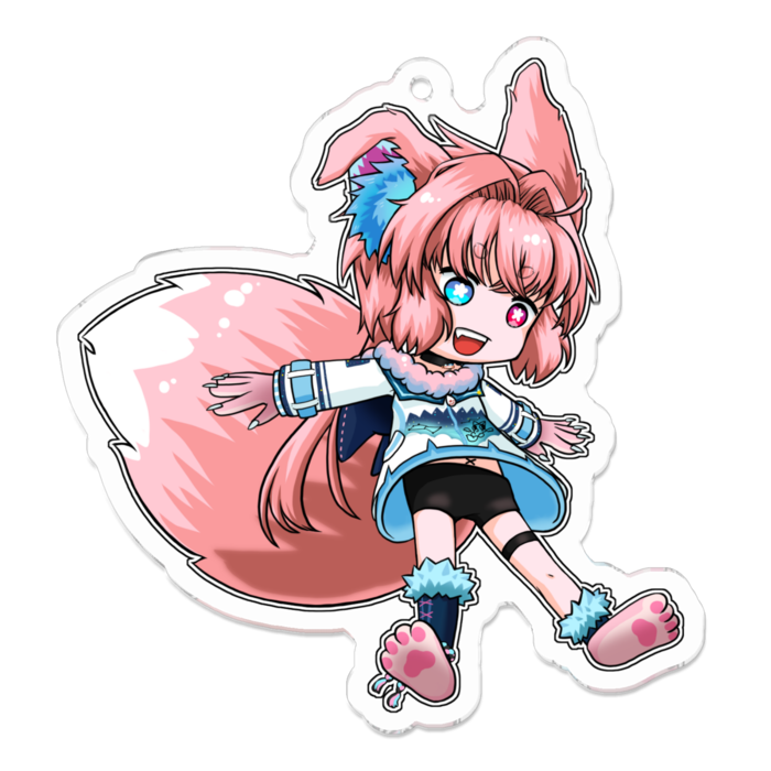 アクリルキーホルダー - 70 x 70 (mm)