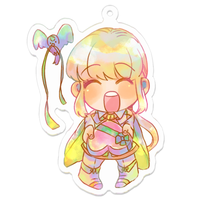 アクリルキーホルダー - 70 x 70 (mm)