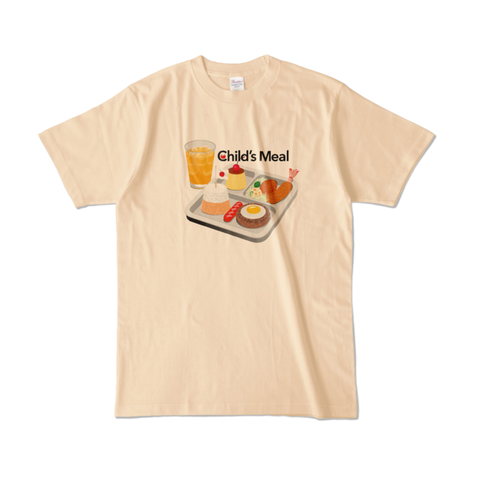 カラーTシャツ - L - ナチュラル (淡色)