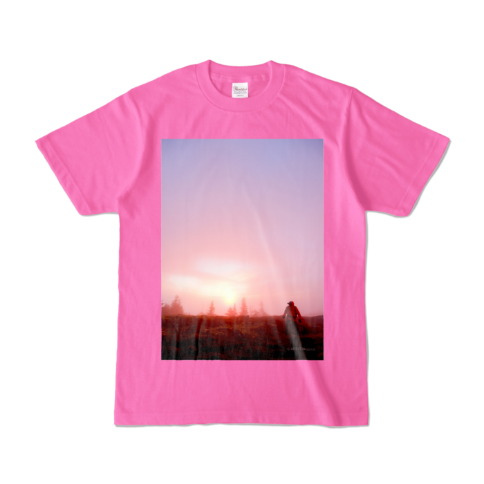 カラーTシャツ - S - ピンク (濃色)