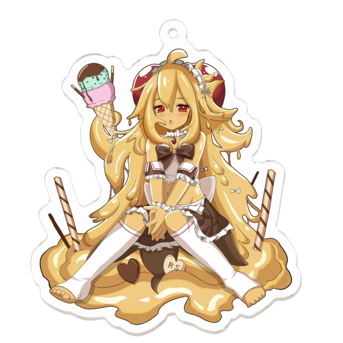アクリルキーホルダー - 70 x 70 (mm)