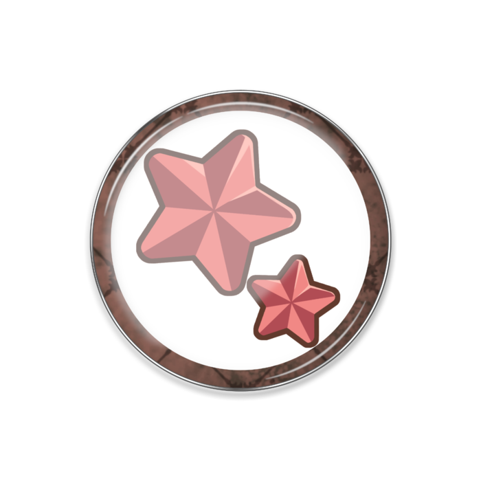星の髪飾り