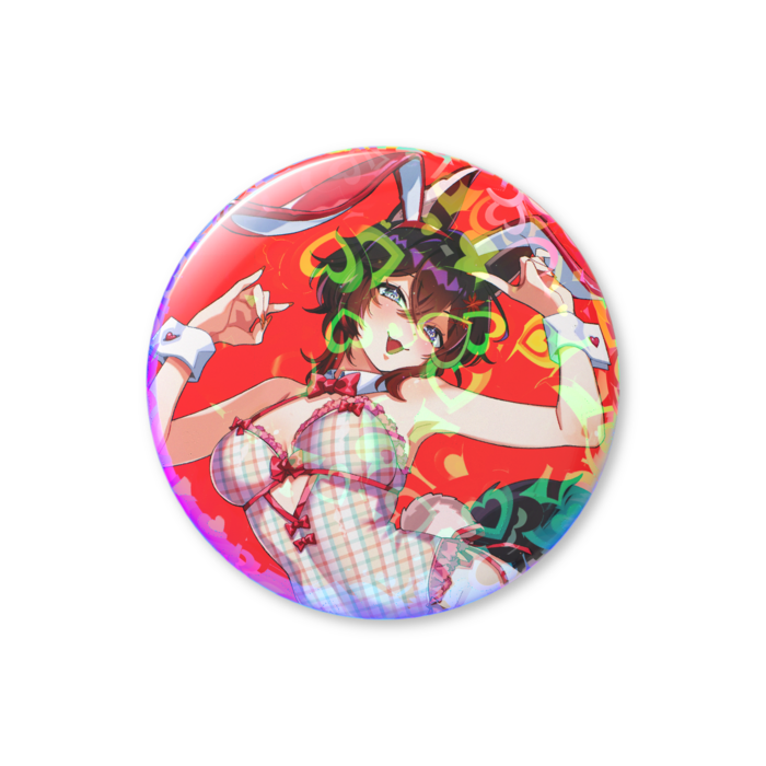 ホログラム缶バッジ - 76mm