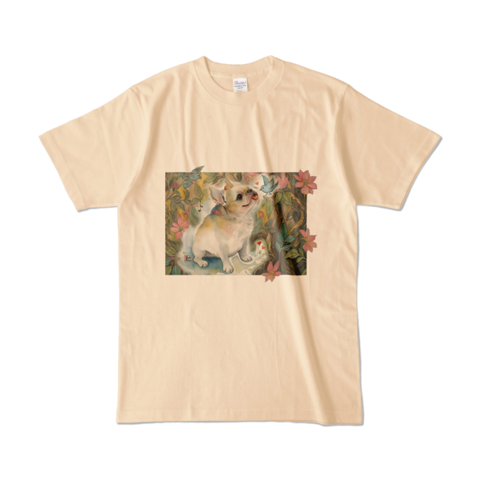 カラーTシャツ - L - ナチュラル (淡色)