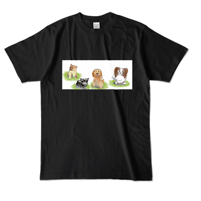 カラーTシャツ - L - ブラック （濃色）
