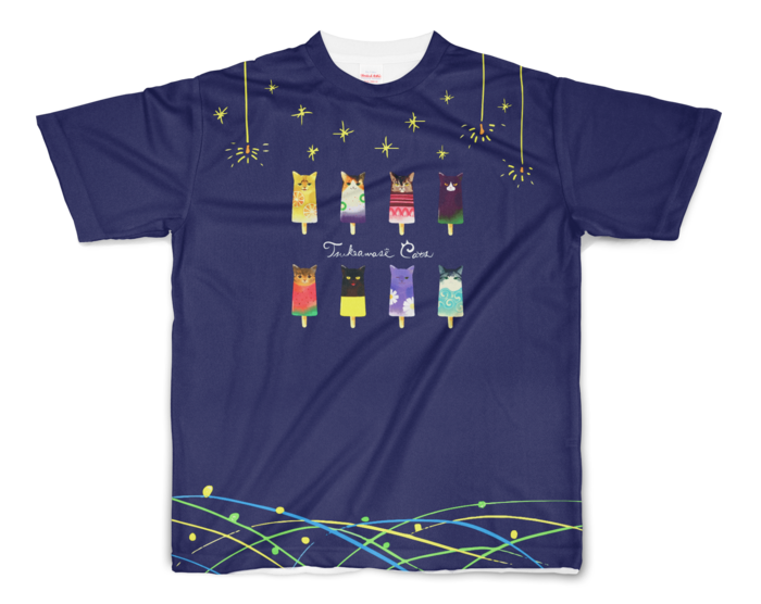 フルグラフィックTシャツ - S - 両面印刷