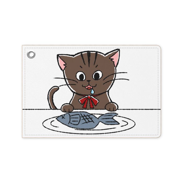 パスケース キジトラ猫