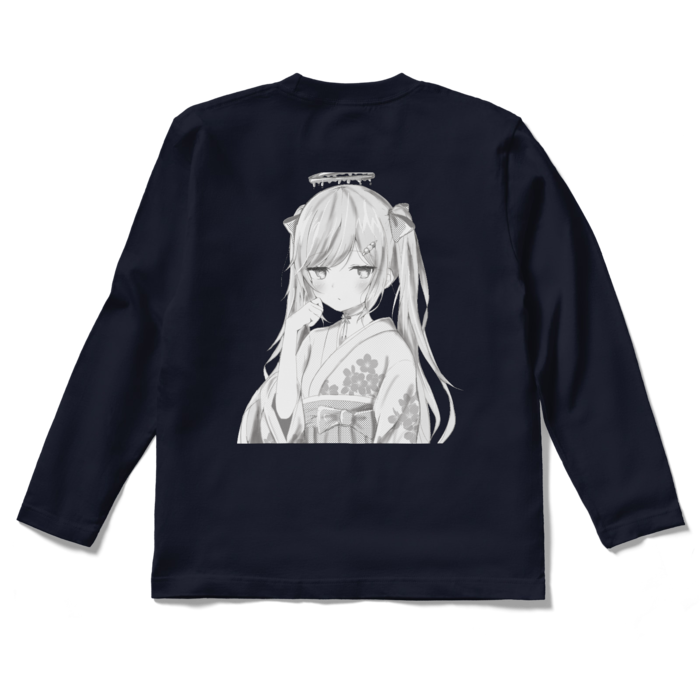 ロングスリーブTシャツ - S - ネイビー