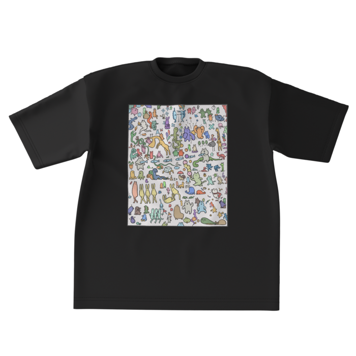 ビッグシルエットTシャツ - XL - 印刷大