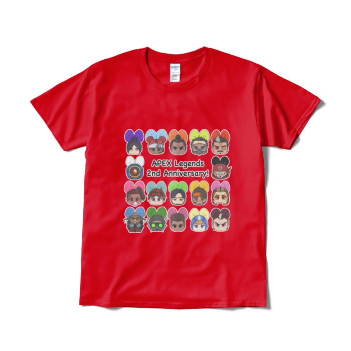 Tシャツ（短納期） - L - レッド