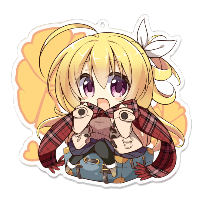 アクリルキーホルダー - 100 x 100 (mm)