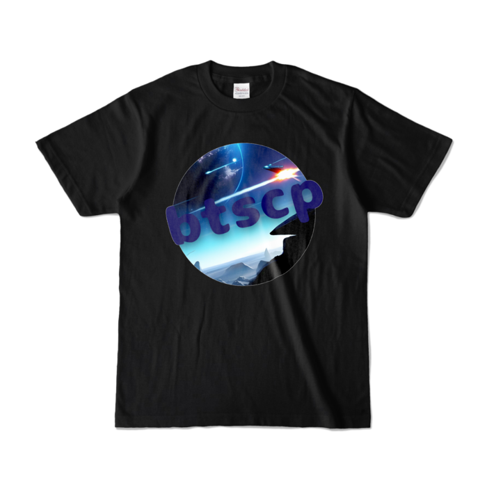 カラーTシャツ - S - ブラック (濃色)｜Colored T-Shirt - S - Black (Dark)
