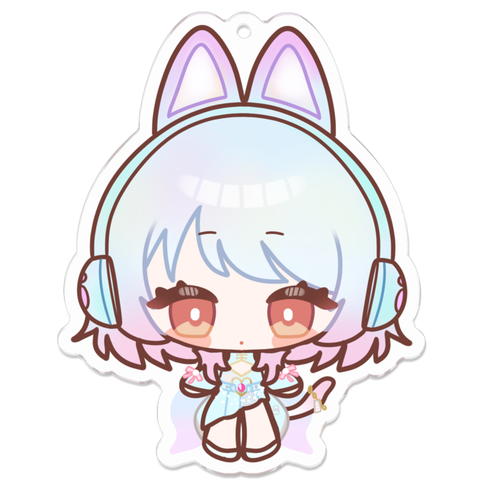 アクリルキーホルダー - 70 x 70 (mm)