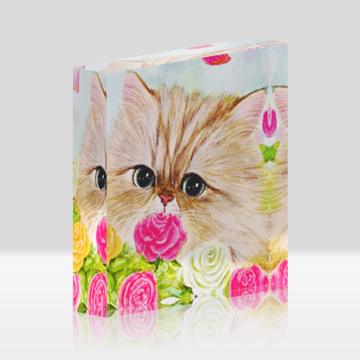 アクリルブロック - 100x100mm