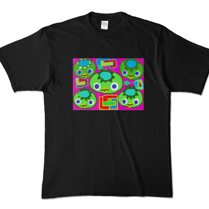 カラーTシャツ - XL - ブラック (濃色)